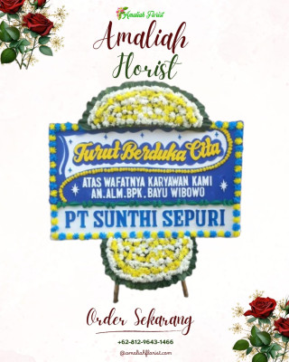 Papan Bunga Duka di Cikulur