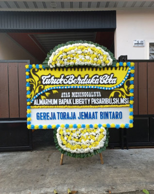Papan Bunga Duka di Cikulur